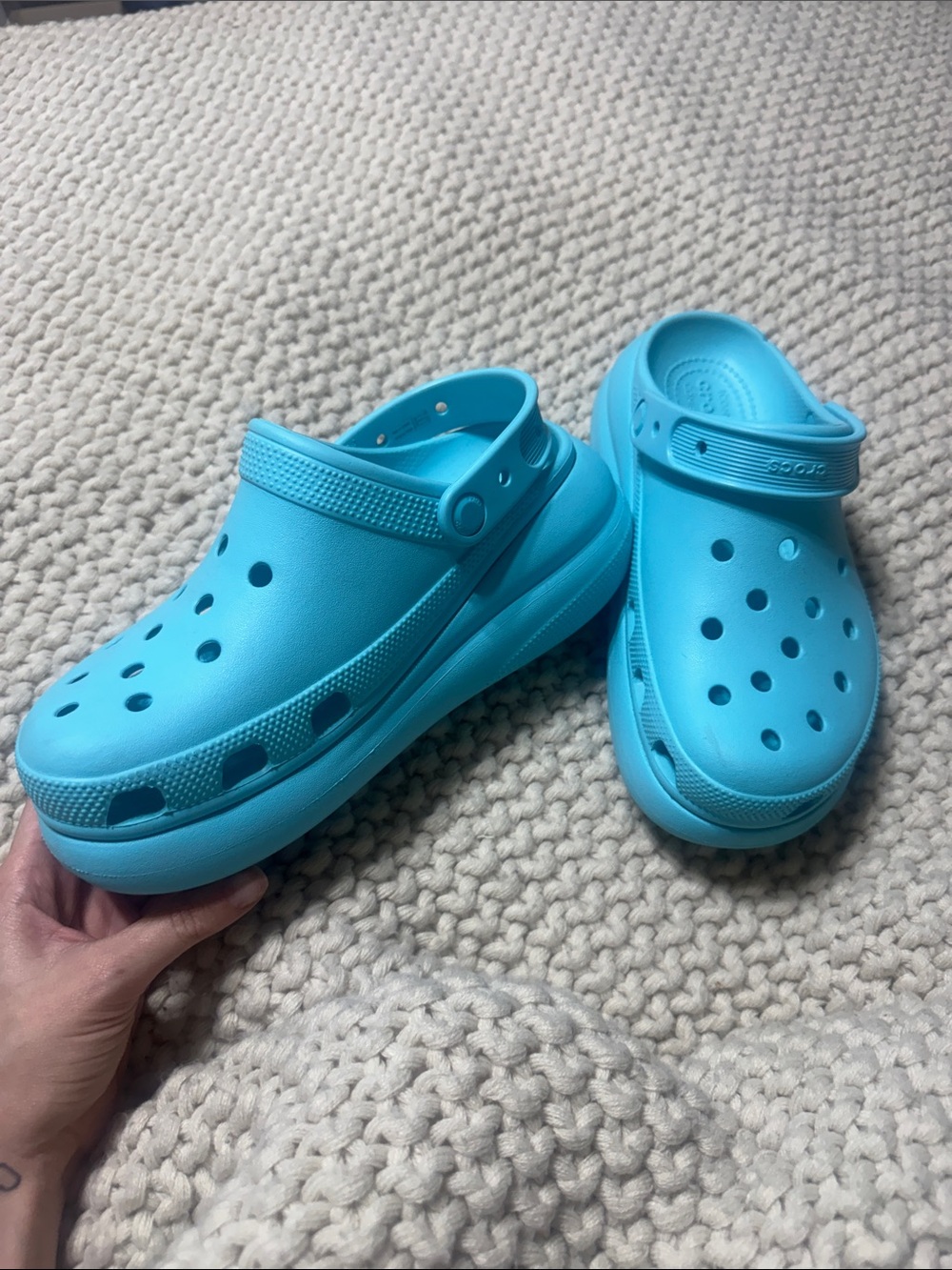 CROCS Classic Clog Platform - Blue